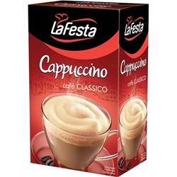 Кофейный напиток La Festa Cappuccino классический 12,5гр (упаковка 10шт)