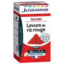 Juvamine Levure de Riz Rouge Coenzyme Q10 30 Comprim?s