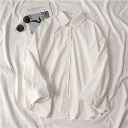 Рубашка  женская, арт КЖ189, цвет:белый