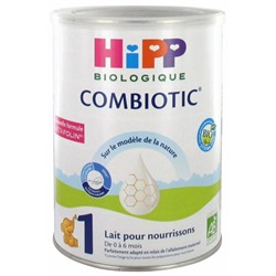HiPP Combiotic 1 Lait pour Nourrissons de 0 ? 6 Mois Bio 800 g