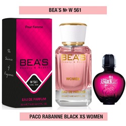 Женские духи   Парфюм Beas Paco Rabanne Black XS Pour Femme 50 ml арт. W 561