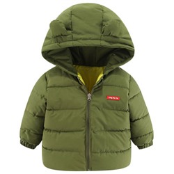 Куртка детская арт КД64, цвет:0626 тёмно-зелёный