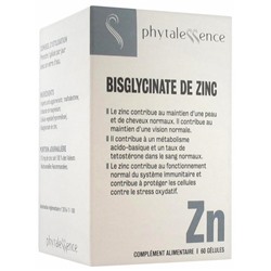 Phytalessence Bisglycinate de Zinc 60 G?lules