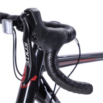 Велосипед шоссейный COMIRON RONIN I 700C-560mm SENSAH 2X9S QR цвет: чёрный black charcoal