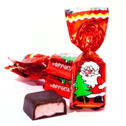Дед Мороз /Крем-шоколад/квадрат/"конфеты. Вес 3 кг. Кутюрье