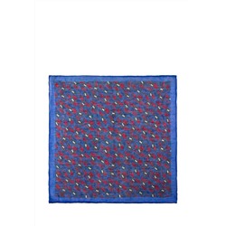 Карманный платок GREG Hanky-poly 33х33-синий 908.1.13