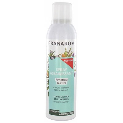 Pranar?m Aromaforce Spray Assainissant Ravintsara Tea Tree Bio 150 ml