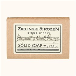 Парфюмированное мыло Zielinski & Rozen bergamot, neroli, orange 75гр