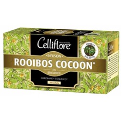 Celliflore Infusion Rooibos Cocoon aux 6 Plantes 25 Sachets