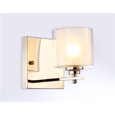 Настенный светильник TR4431 GD/CL/FR золото/прозрачный/белый матовый E27 max 40W 197*140*230