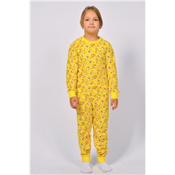 Пижама с брюками для девочки 91223 Желтый корги