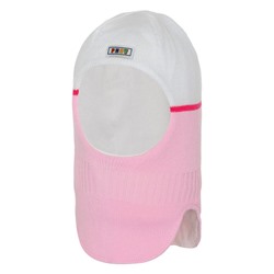 Шлем детский двойной Grandcaps (GC-P32) бледно-розовый/белый