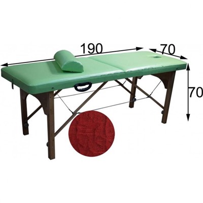 Массажный стол складной Престиж 190 190x70x70