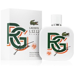 Мужская парфюмерия   Lacoste "L.12.12 Blanc Edition Limitée Roland Garros" Eau de Parfum for man 100 ml