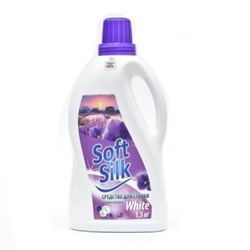 Soft Silk Средство для стирки жидкое для белого белья 1,5л