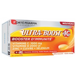 Fort? Pharma Ultra Boost 4G Booster d Immunit? 30 Comprim?s Effervescents