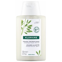 Klorane Extra-Doux - Tous Types de Cheveux Shampoing ? l Avoine 100 ml