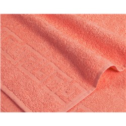 Коралловое махровое полотенце (А)