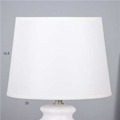 Настольная лампа 16817/1 E14 40Вт белый h.36см RISALUX