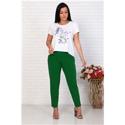 Женские брюки 24649 Зелёный