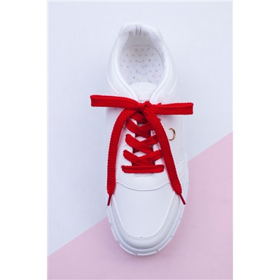 Шнурка для обуви №GL47-1 Красный