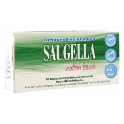 Saugella Cotton Touch 16 Tampons Hygi?niques Normal
