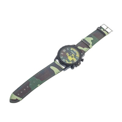 Часы наручные мужские "Капитан", d-5 см, камуфляж