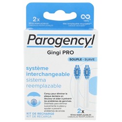 Parogencyl Gingi Pro Syst?me Interchangeable Souple 2 T?tes Rempla?ables