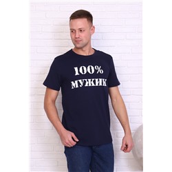 Мужская футболка 11634 Синий