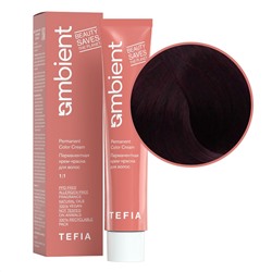 TEFIA Ambient Перманентная крем-краска для волос / Фиолетовый корректор, 60 мл