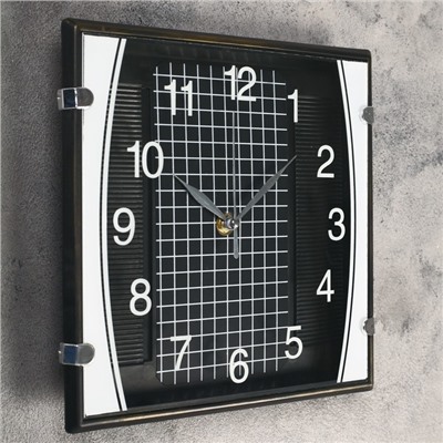 Часы настенные, серия: Классика, "Матао", дискретный ход, 23 х 23 см, циферблат 22 см