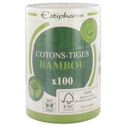 Estipharm Cotons Tiges Bambou 100 Pi?ces