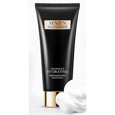 VENZEN Пенка для умывания Niacinamide Advanced Hydrating Moisturizing Cleanser, 100 гр.