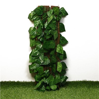 Ограждение декоративное, 120 × 70 см, «Лист берёзы», Greengo