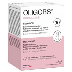 Laboratoire CCD Oligobs Grossesse 90 Comprim?s + 90 Capsules
