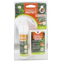Zambon Insect Protect Anti-Tiques Pr?vention Compl?te Peau et V?tements