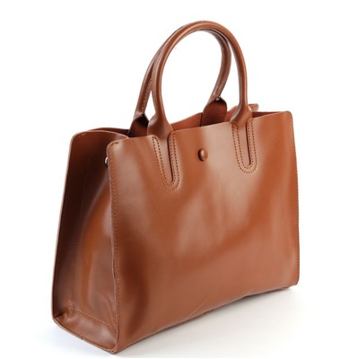 Женская кожаная сумка 3711-220 Елоу Браун