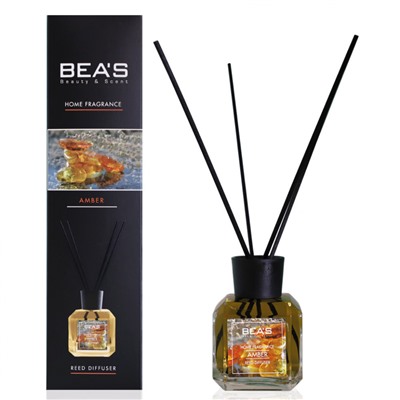 Ароматический диффузор с палочками Beas Amber 120 ml