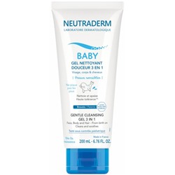 Neutraderm Baby Gel Nettoyant Douceur 3en1 200 ml