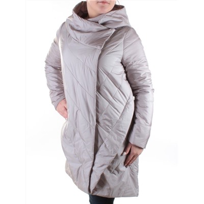 203 DK. BEIGE Пальто зимнее облегченное женское YIGAYI