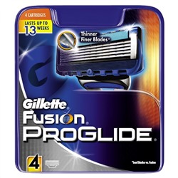 (Копия) Кассеты Gillette Fusion Proglide (4 шт)