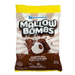 Зефир с начинкой со вкусом шоколада Mallow Bombs, Филиппины, 100 г Акция