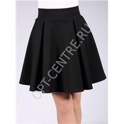 Pleat mini skirt 01