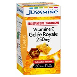 Juvamine Vitamine C Gel?e Royale 250 mg 50 G?lules