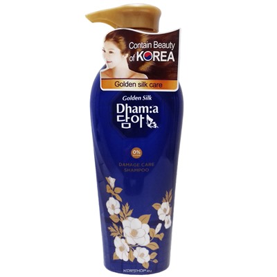 Шампунь для поврежденных волос Golden Silk Dhama, Корея, 400 мл Акция