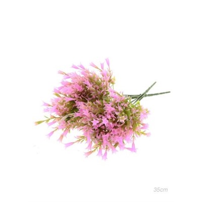 Цветок искусственный Колокольчик 35 см / W234/уп 2/600/ (Светло-зеленый / белый)