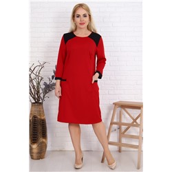 Платье женское 52154 Красный