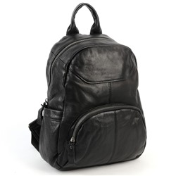 Кожаный рюкзак 5301 Блек