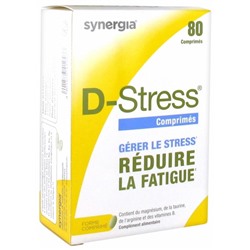 Synergia D-Stress 80 Comprim?s Цена в евро 10,9032258064516