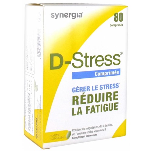 Synergia D-Stress 80 Comprim?s Цена в евро 10,9032258064516
